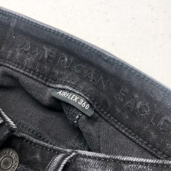 LIKE NEW MENS DISTRESS BLACKWASH SKINNY JEANS 26x28 ⭐️ - Picture 2 of 15